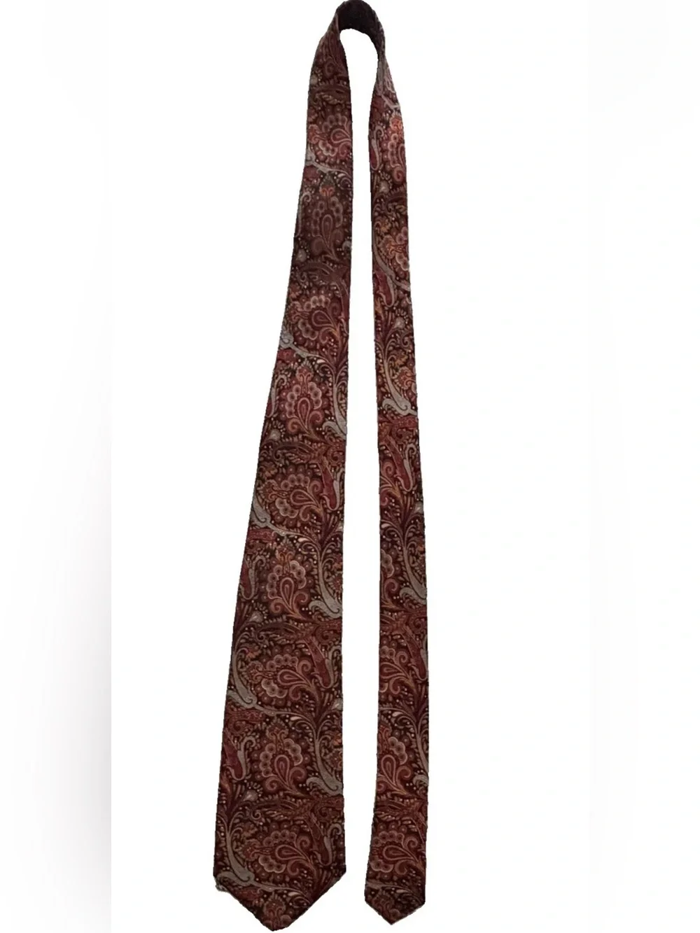 Stefano Ricci Silk Tie Floral Paisley Necktie Elegant Made In Italy